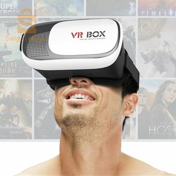 عرض خاص نظارة واقع إفتراضي ثلاثية الأبعاد 3D Virtual Reality Box V2