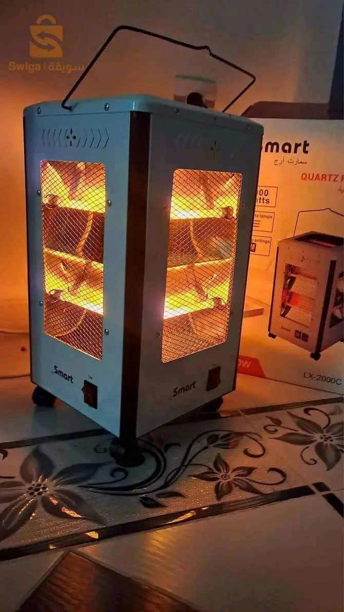 مدفأة كهربائية ذات 5 واجهات