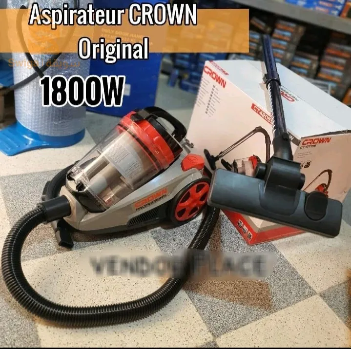 aspirateur crown 1800 watt