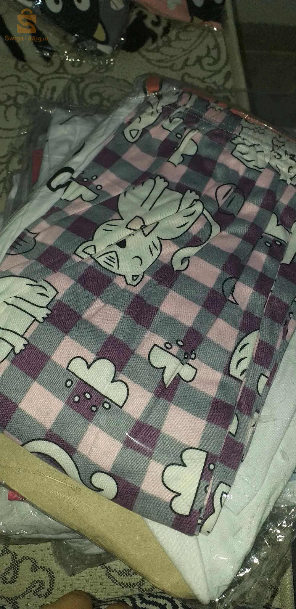 بيجاما قطنية لنوم خفيفة ومريحة