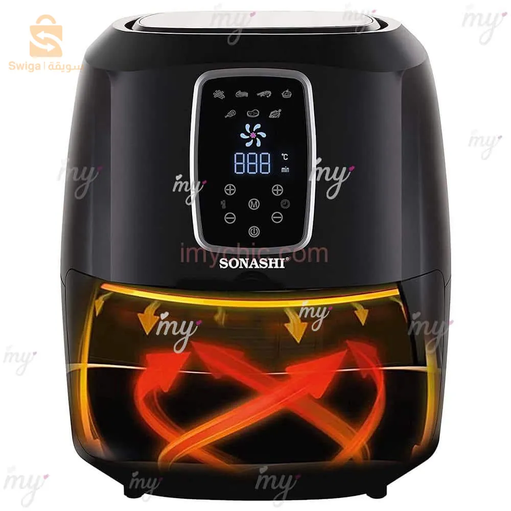 Friteuse sans huile sonashi 6.2L saf-620