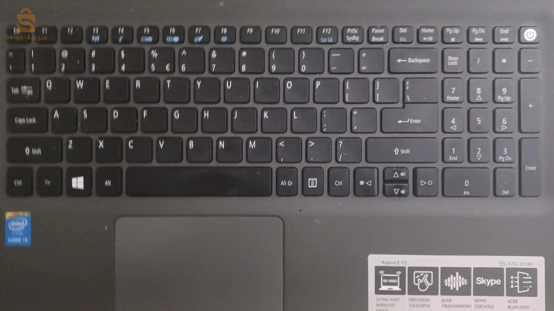 لاب توب  acer aspire e15