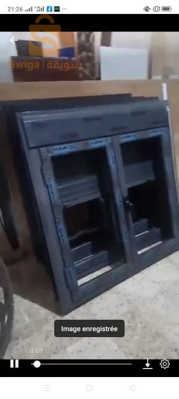حمزة لنجارة الالمنيوم حي فلاوسن البركي وهران مرحبا بكم ابواب نوافد بلاكرات كل شيئ