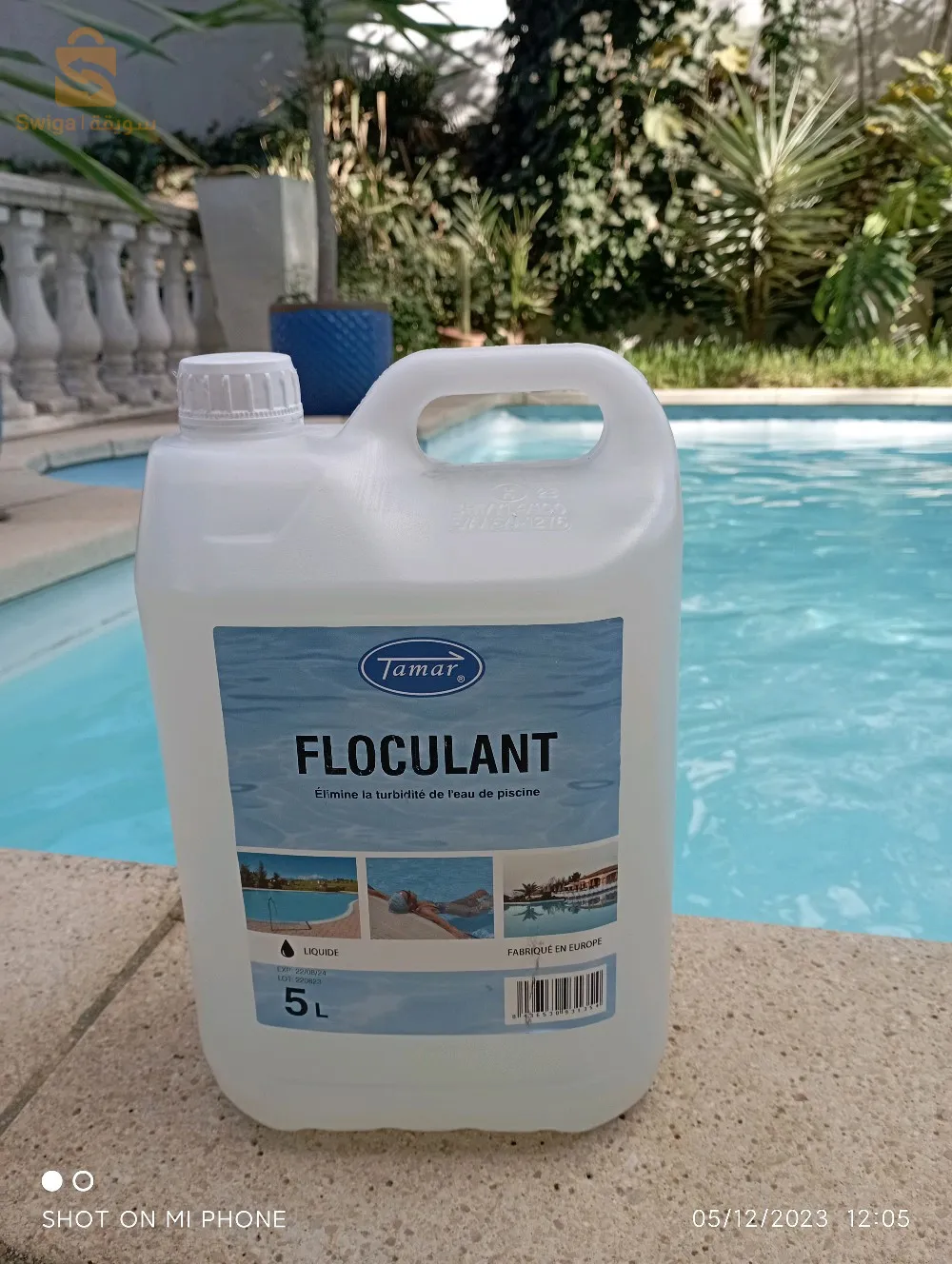 chlore pour piscine