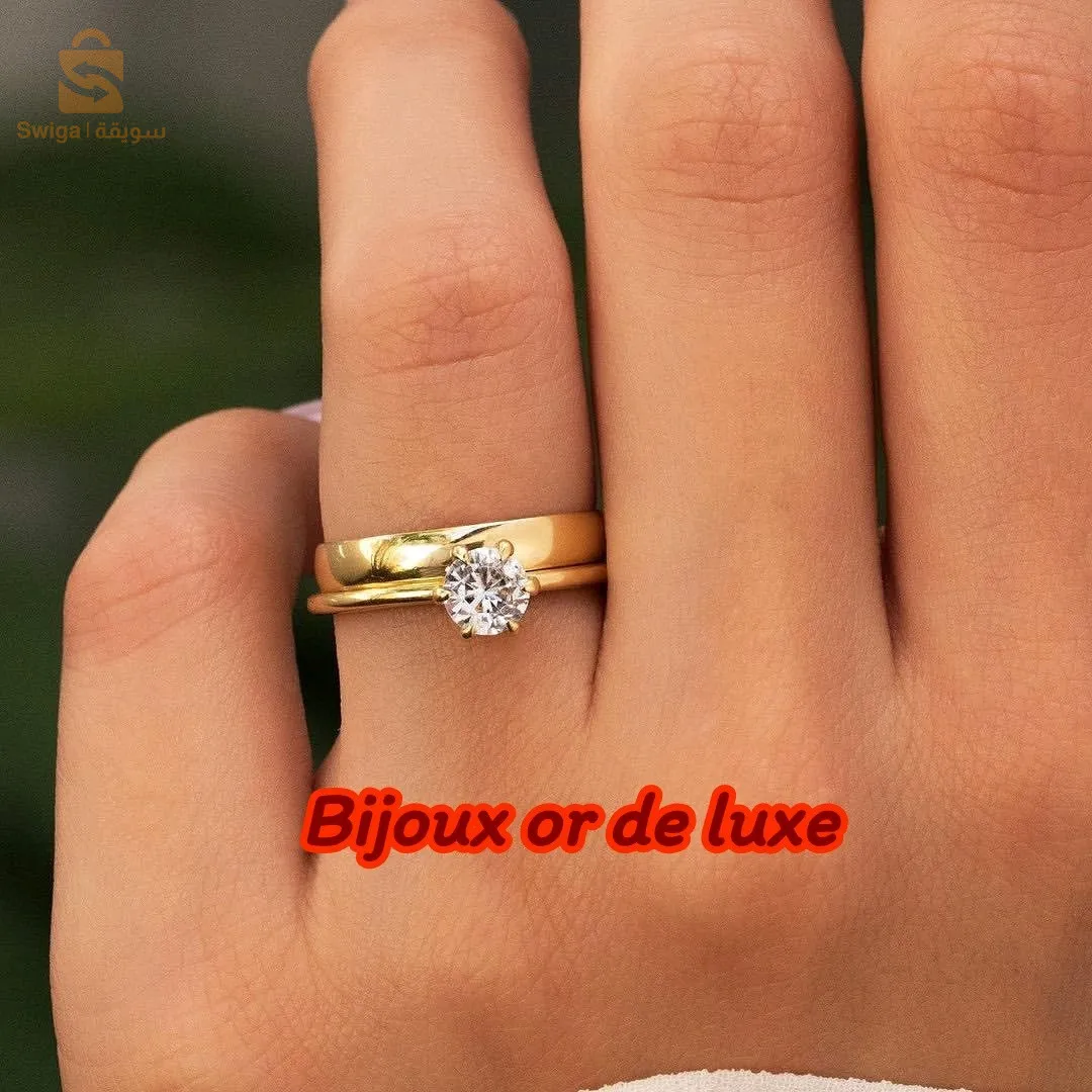 bague fiançailles or 18 carats