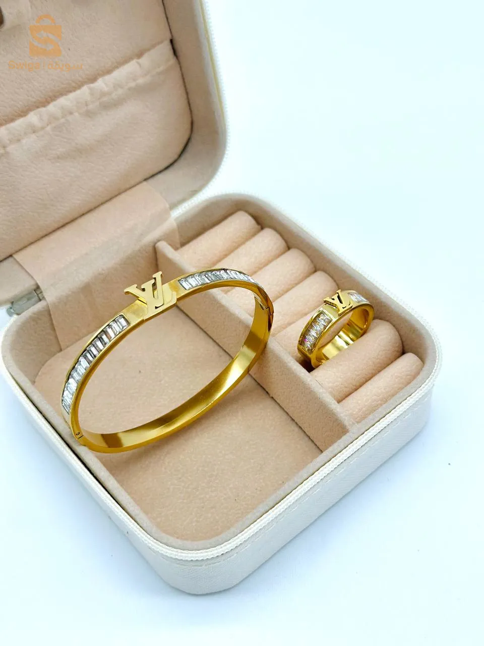 gold plaqued jewelry and stainless steel