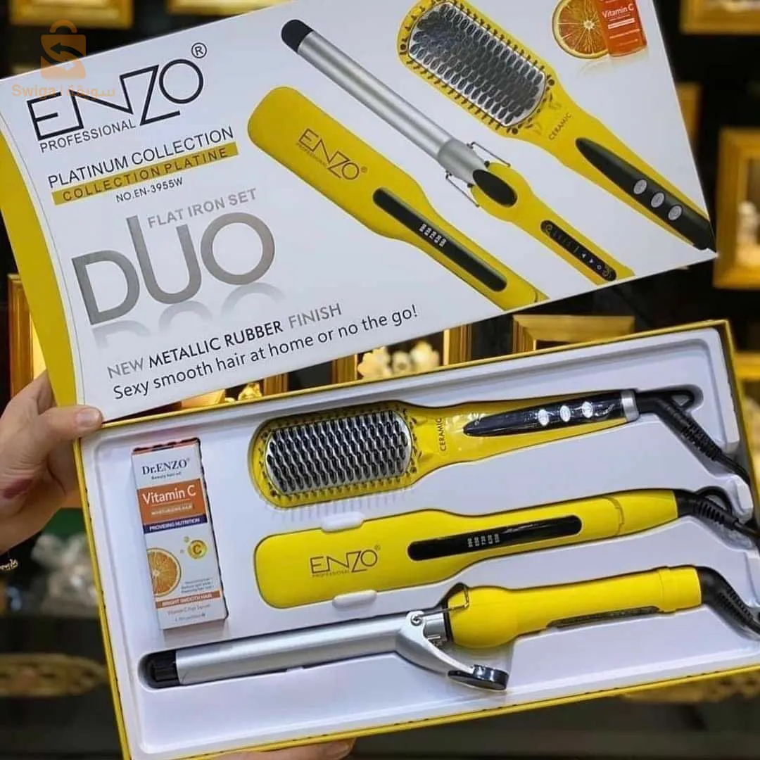 pack enzo lisseur brosse boucleur