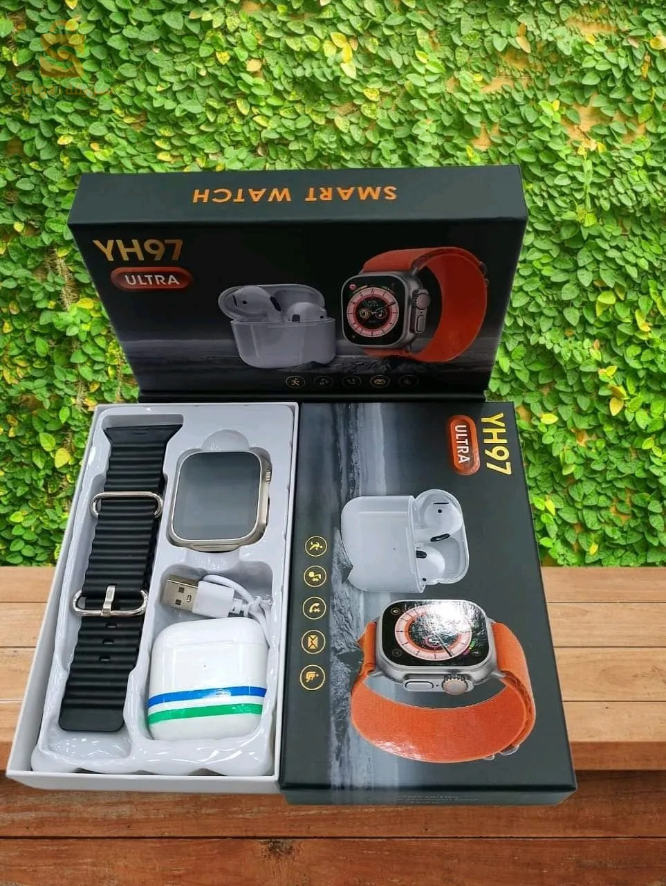 Smartwatch YH 97 la far hbaeell⌚️
(SMARTWATCH + AirPods) SÉRIE 8
Stock limité !!!
Description :
1 BRACELET
1 ÉCOUTEUR BLUETOOTH
Notifications d'appel et SMS
Compatibilité : iOS, Android
Vidéo démo en commentaire
✅ Prix : 4000da 
✅La livraison disponible :
Alger gratuite
Être wilaya : 300da
Wilaya de Sud : 700da