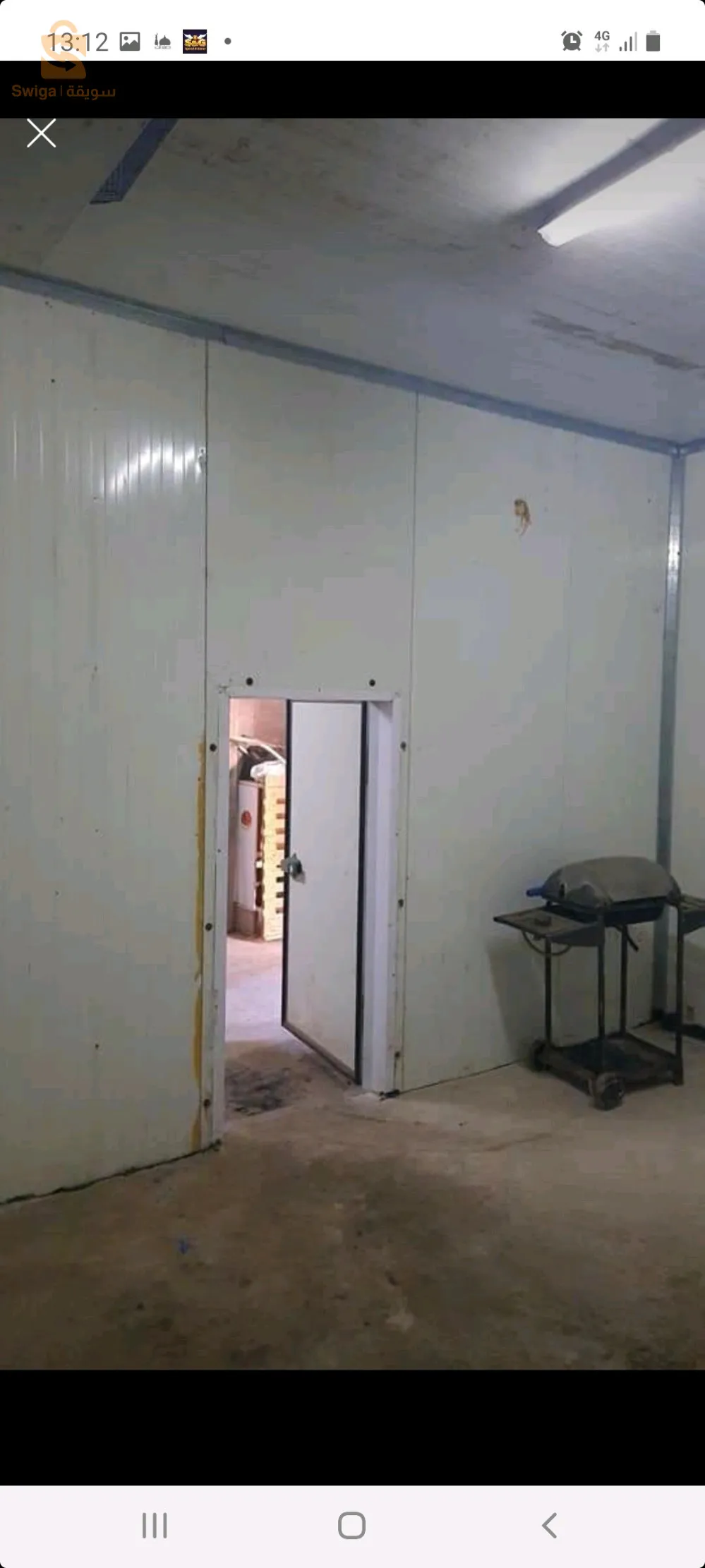 غرفة تبريد موجبة