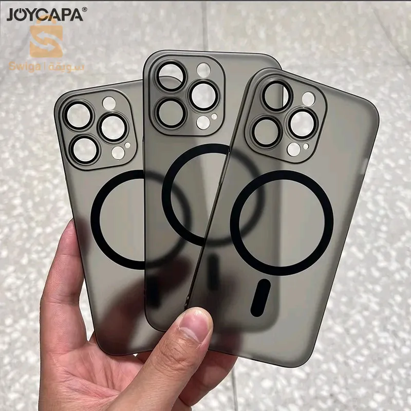 واقي صدمات الايفون الأفضل على الإطلاق 
يحتوي على عدسات الكاميرا ويشحن بتقنية magsafe