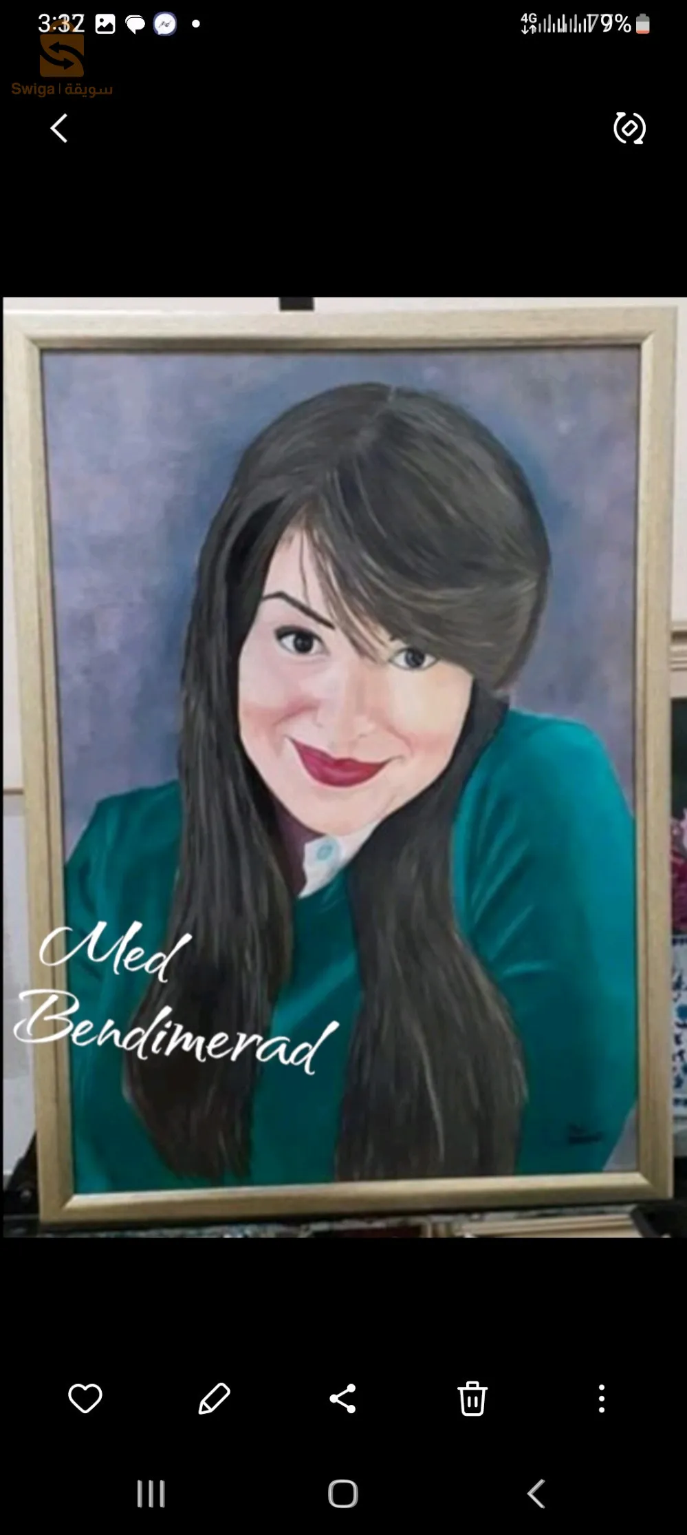 رسم بورتريه بطريقة واقعية و فريدة