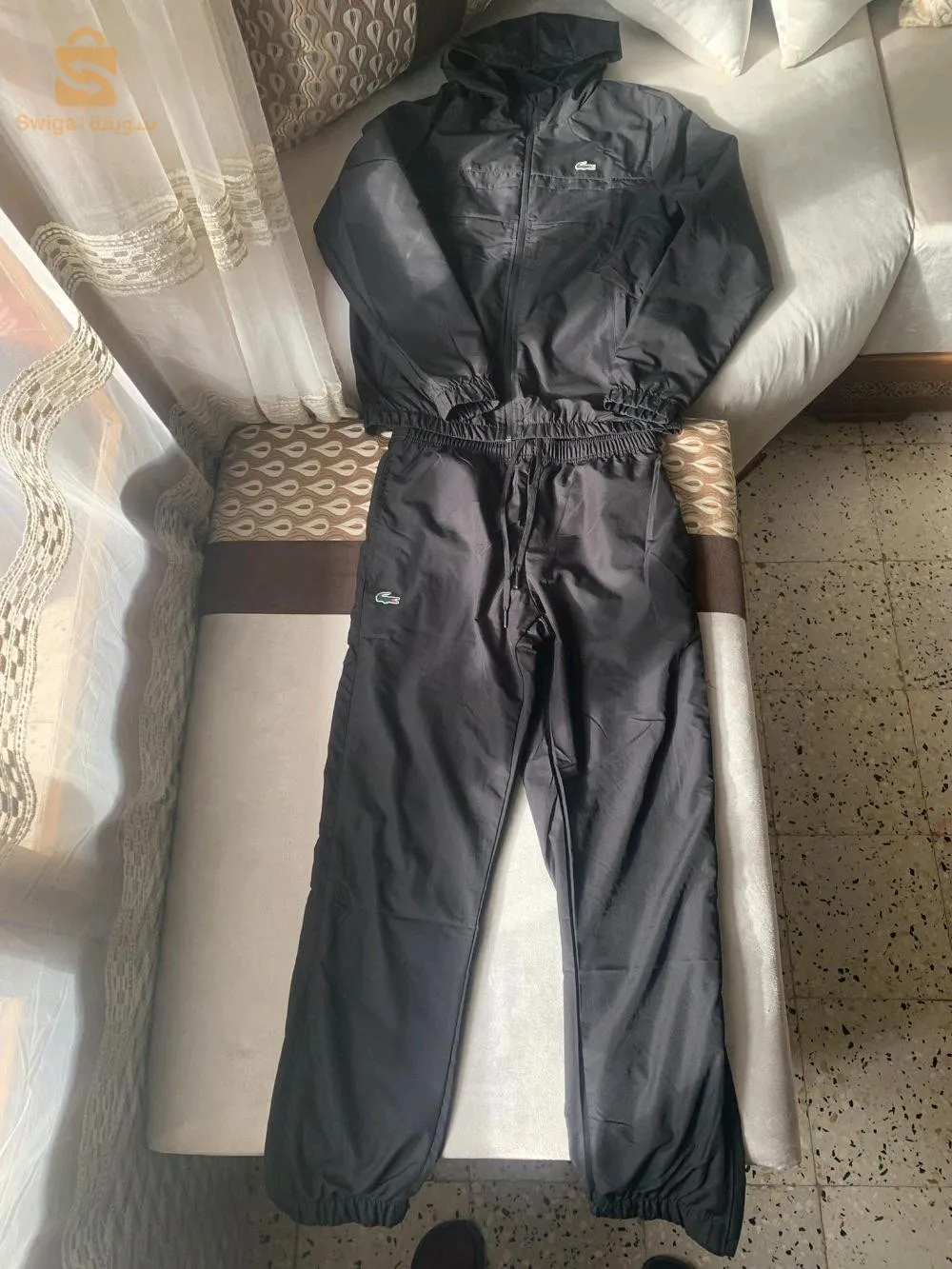 ensemble Lacoste noir