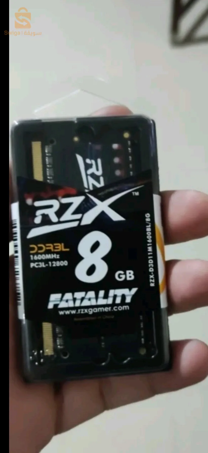 RAM DDR3 8G 1600MHZ  1.35v