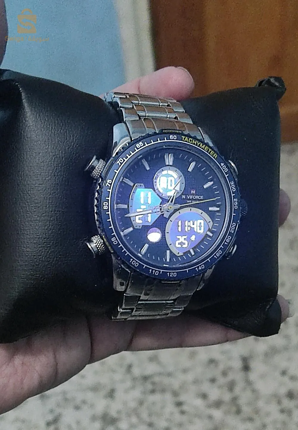 ساعة مقاومة للماء اصلية من نوع  Navi force