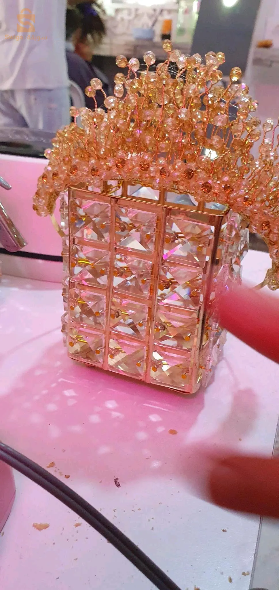 اكسسوارات  شعر للعرائس