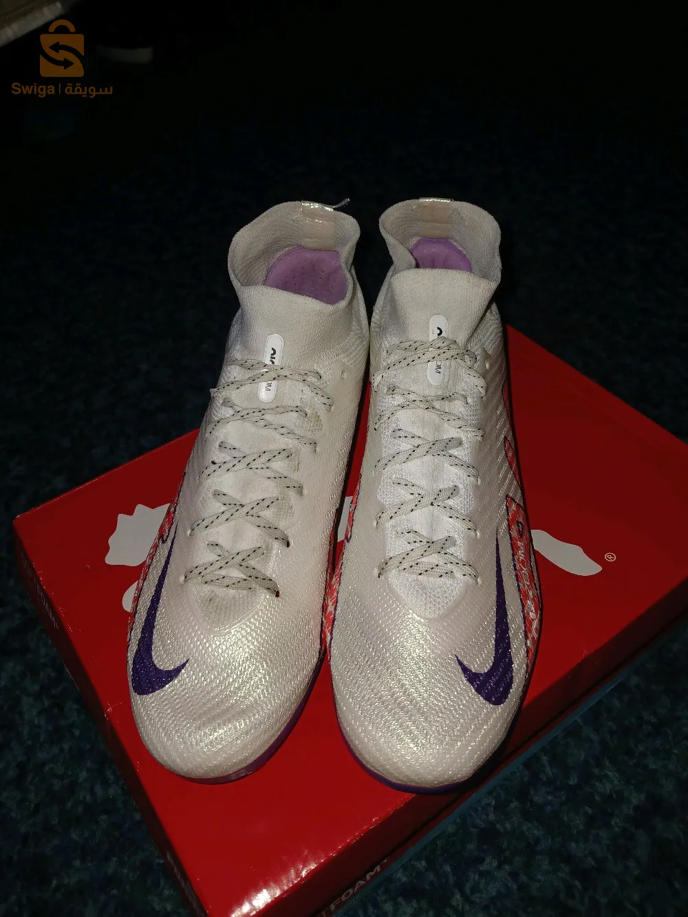 soulier Nike mercurial air zoom "bonne occasion comme neuf " pointure 40