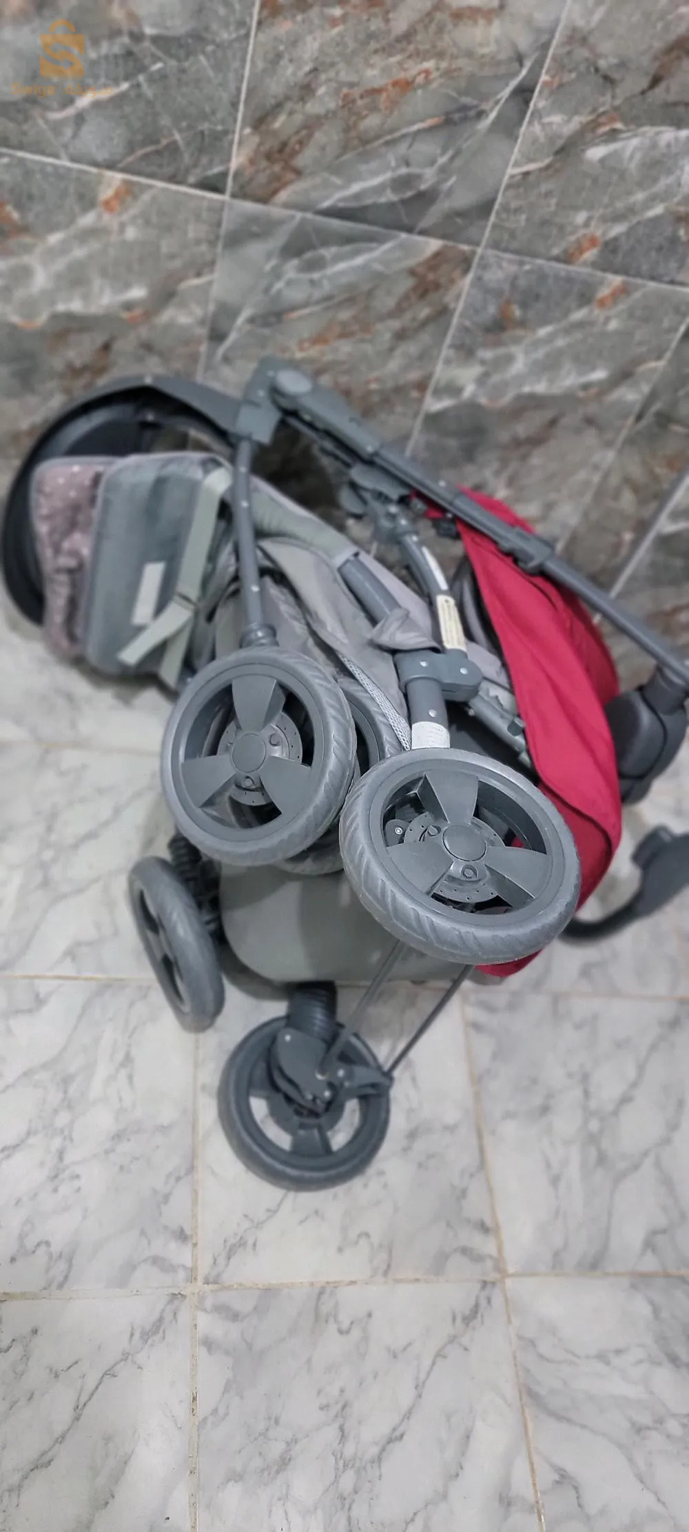 poussette pingouin 💘 🐧 💘 3 position