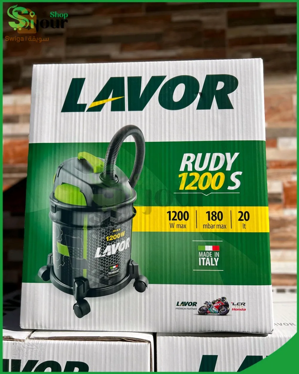 Aspirateur Eau Et Poussière 1200W 20 Litres LAVOR RUDY 1200 S