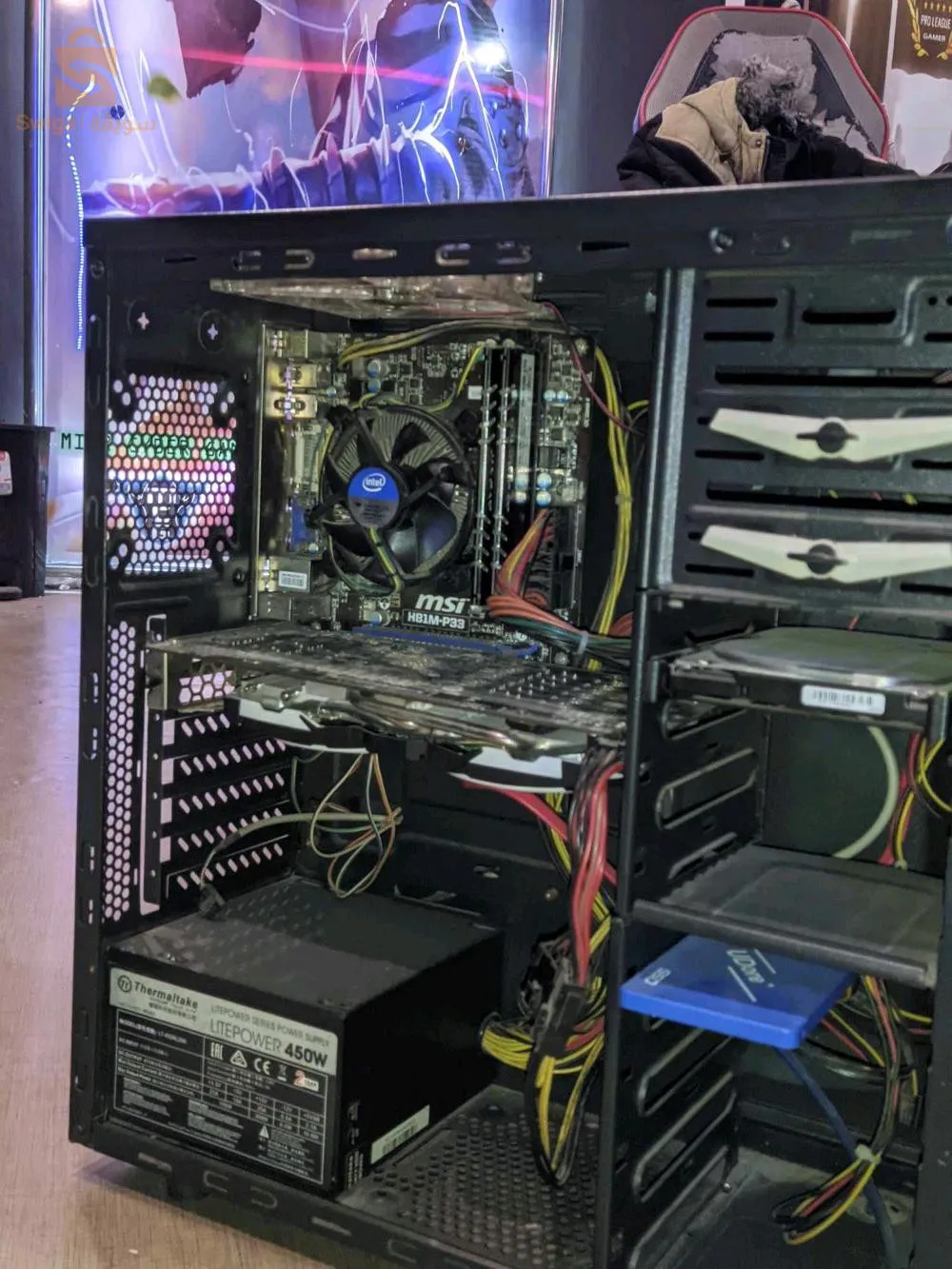 3andi 10 postePc gamer tal3eb bih ga3 les jeux avec 2 gpu gtx 1060 o 3gtx 970 o 3 rx580 o 1 gtx 750ti o 1 gtx780 + i5 4eme+16g ram+ ssd+1t hdd+alim thermaltak
Interessé appel 0540602710