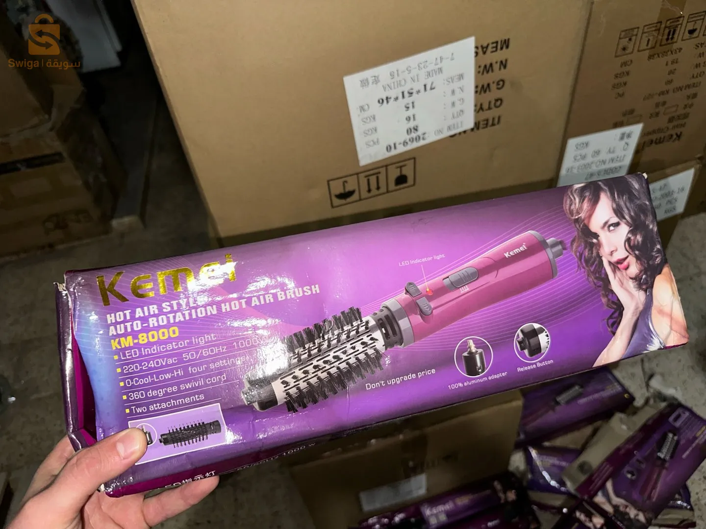 Tous types de sèche-cheveux et accessoires