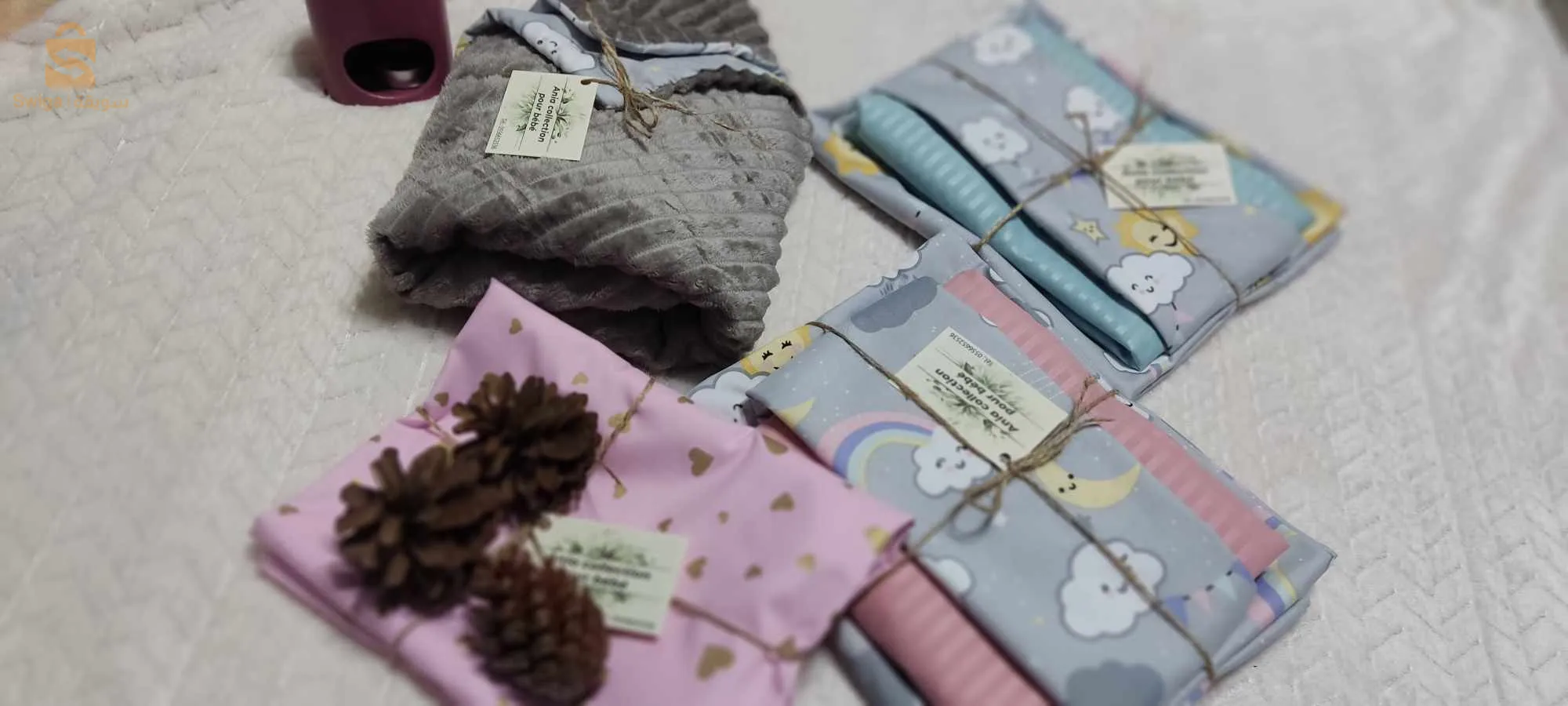 draps et couvertures pour bébé