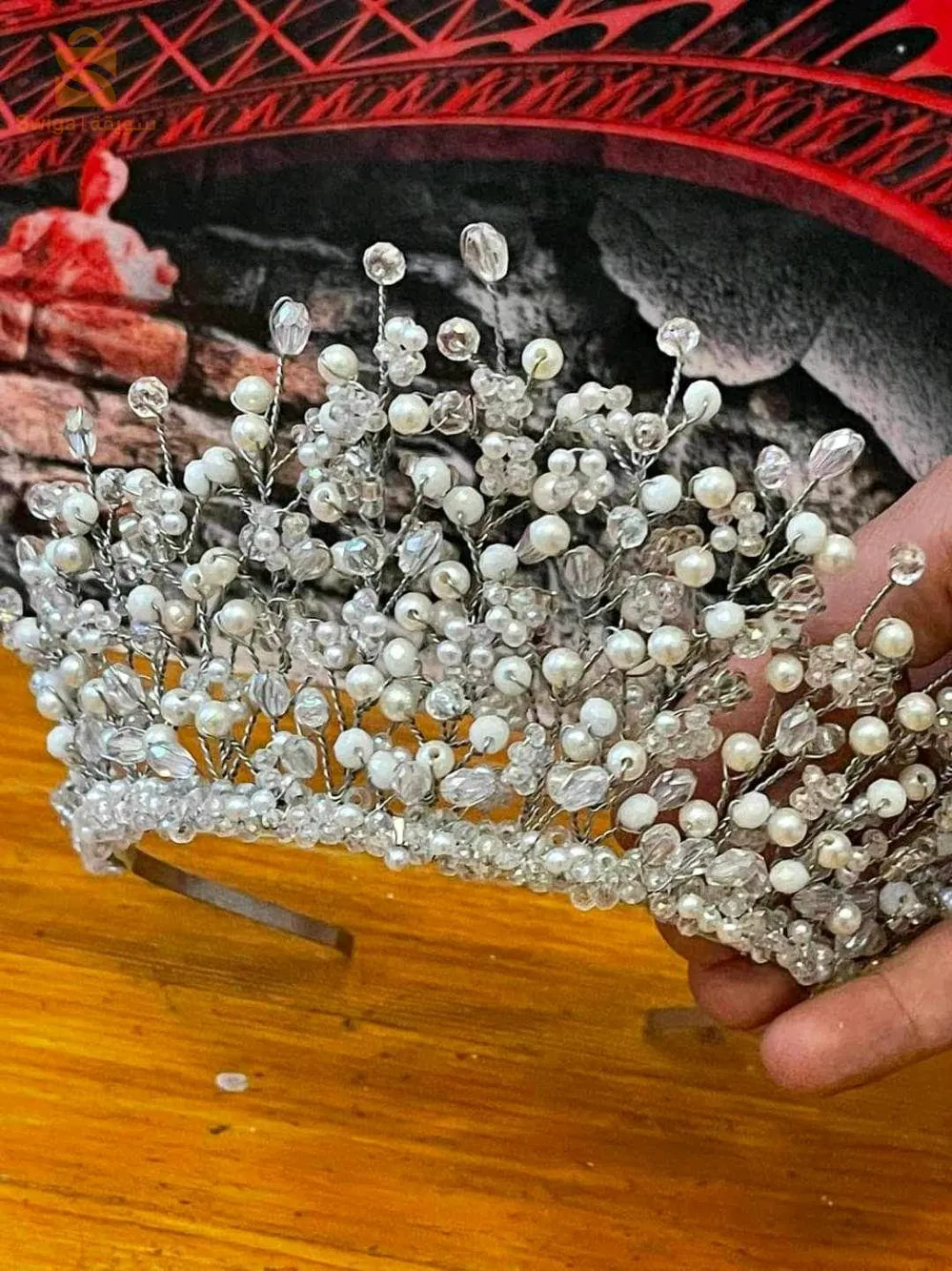 اكسسوارات  شعر للعرائس