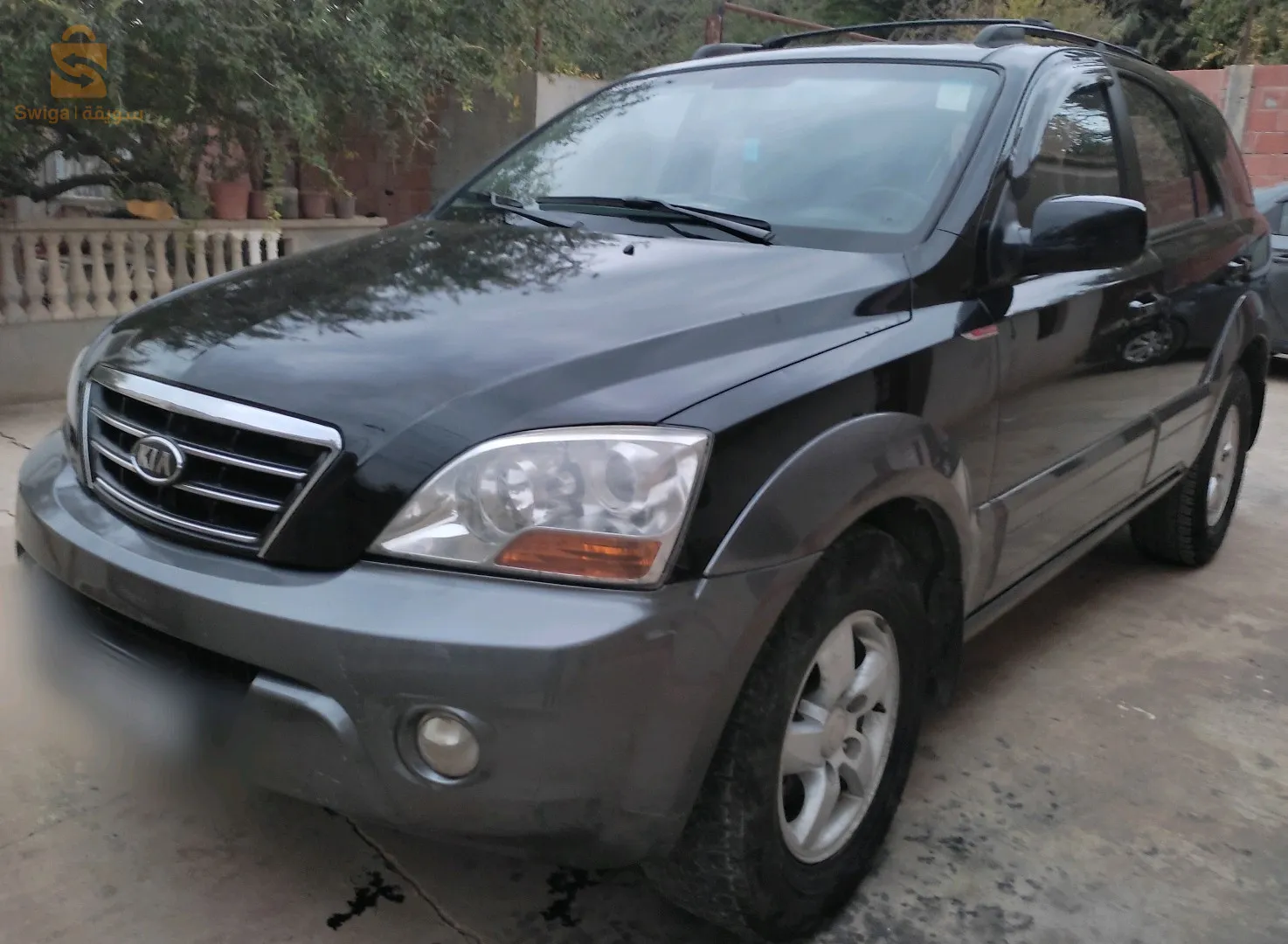 kia sorento 2007 موتور محطوط ماشي 190الف
