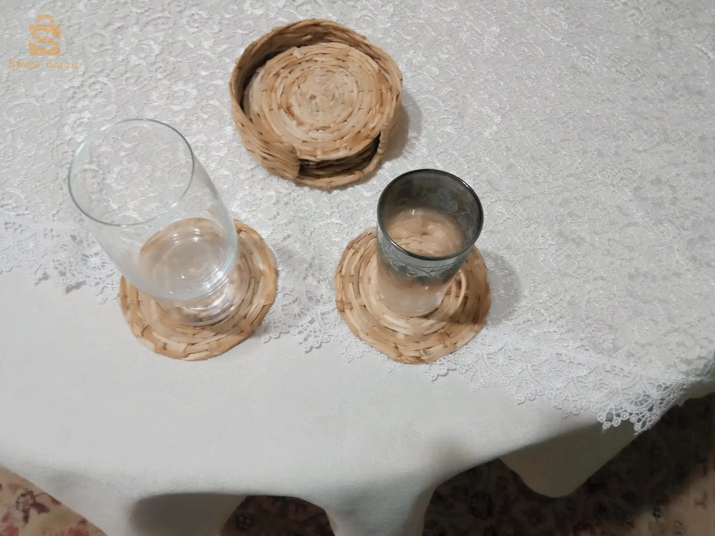 bonbonnière et set de tasse