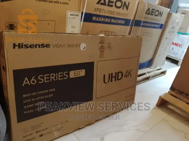 "      
           neuf     " avendre tv marque haisens 4k  50