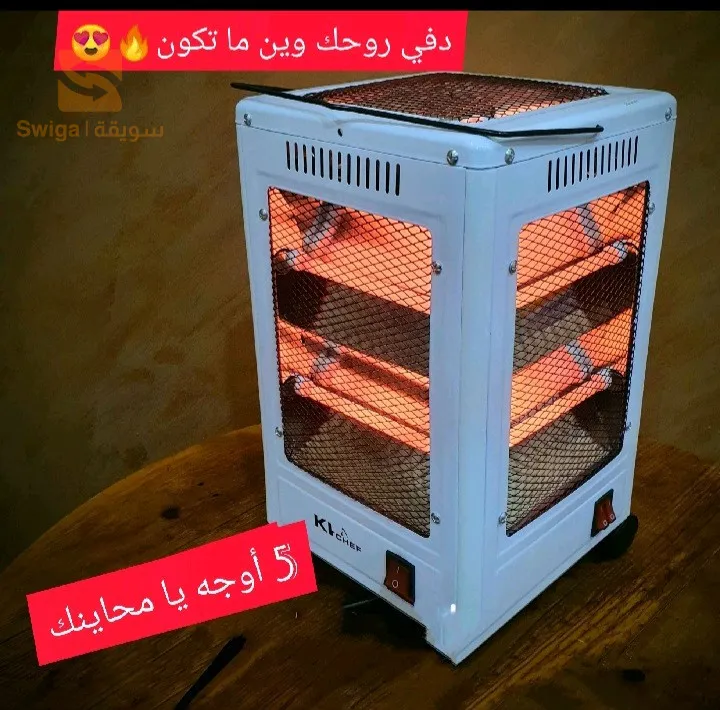 مدفأة كهربائية خمسة وجوه