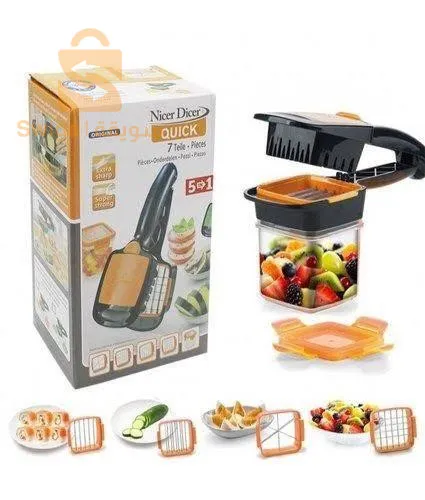 Nicer dicer 5 en 1 fruit et legumes 🧅🍠🥕