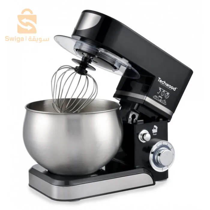 Previous
Next
Robot Pétrin Multifonctions 6 Vitesses Avec Bol En Inox 5L 1000W Techwood TRO-106