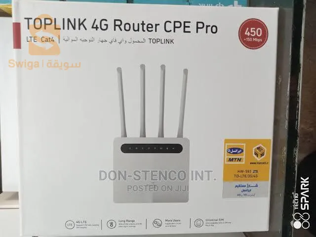 Modem Wifi Routeur 4G cpe pro – Toplink