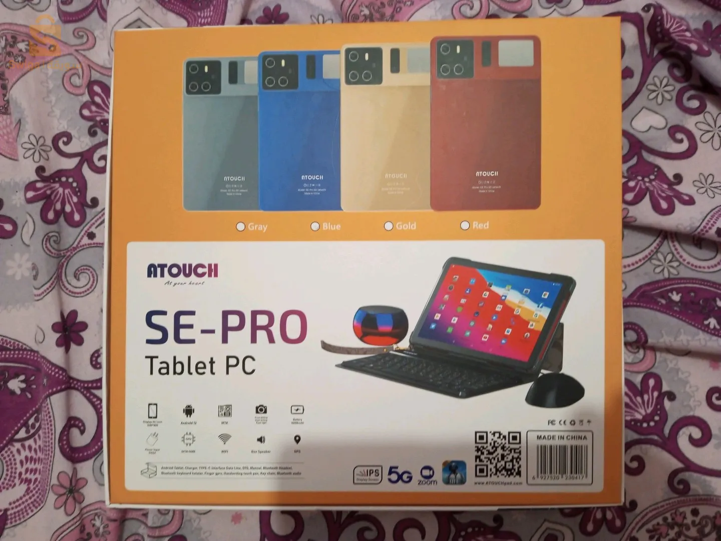 Tablette ATOUCH SE-PRO WIFI RAM 12 Gb E 16 GB ROM 36 E 20 Mp طابلت