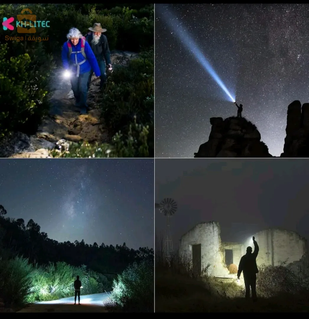 مصباح Led رائع يساعدك في تخييم الحراسة ....