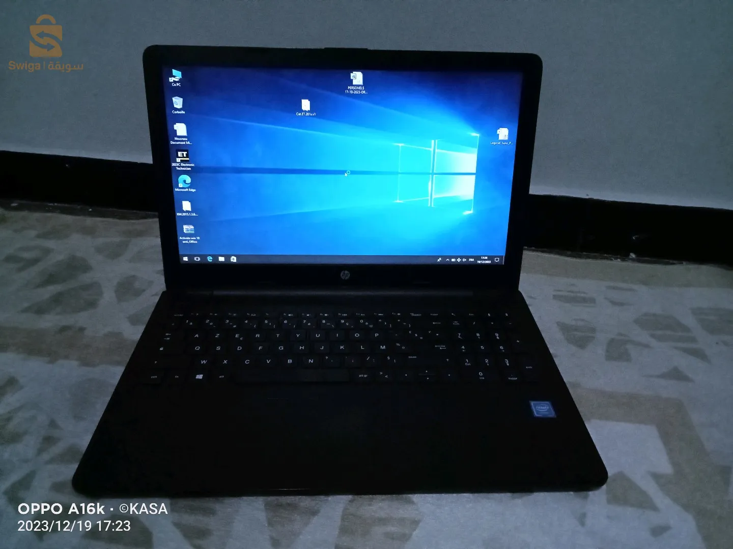 microportable HP Pavilion 15 usé