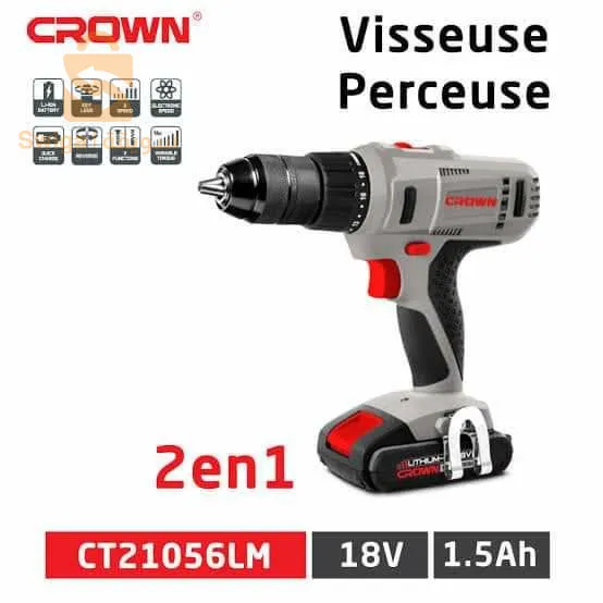 Visseuse crown 18 volt
