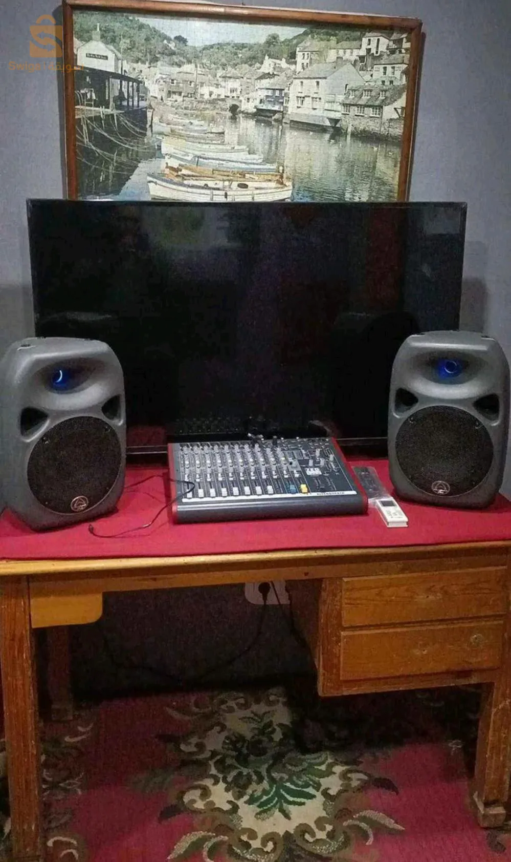 sonorisation complète pour petite scène ou studio