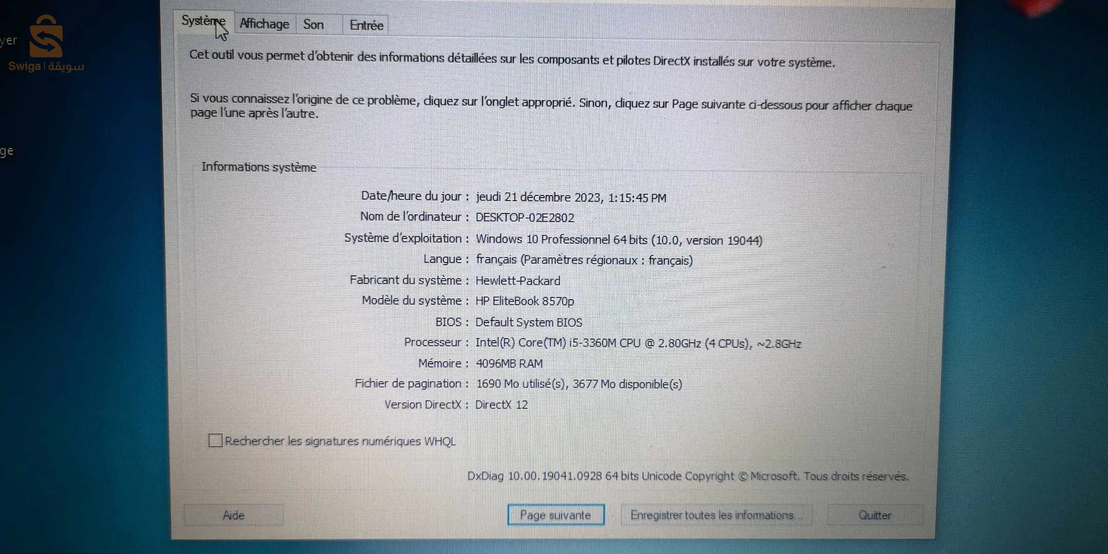 pc HP