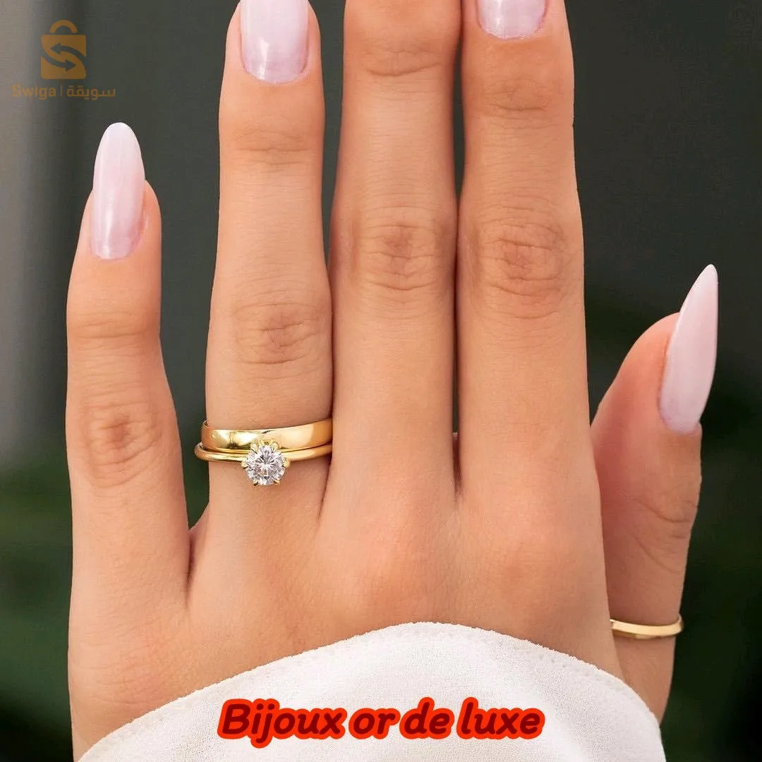 bague fiançailles or 18 carats