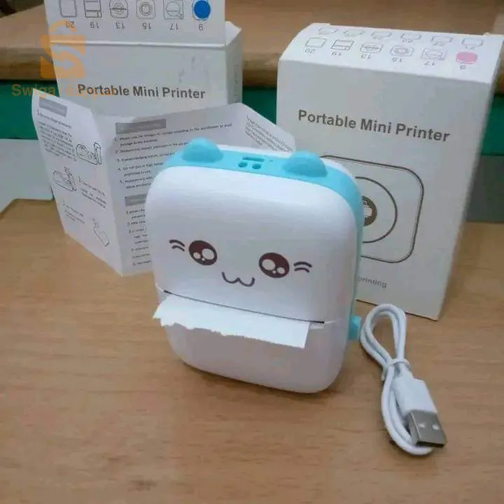 mini printer  . for printing stickers and other works