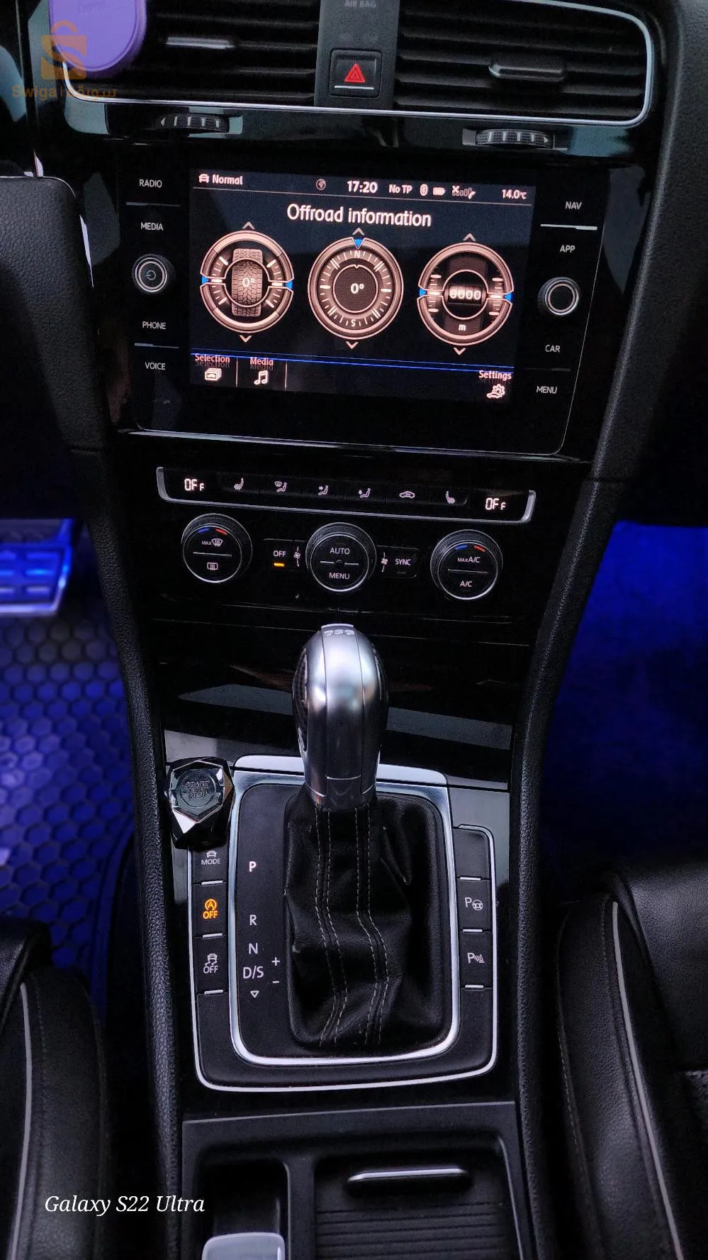 Golf 7 GTD 2018 Bleu Gauloise