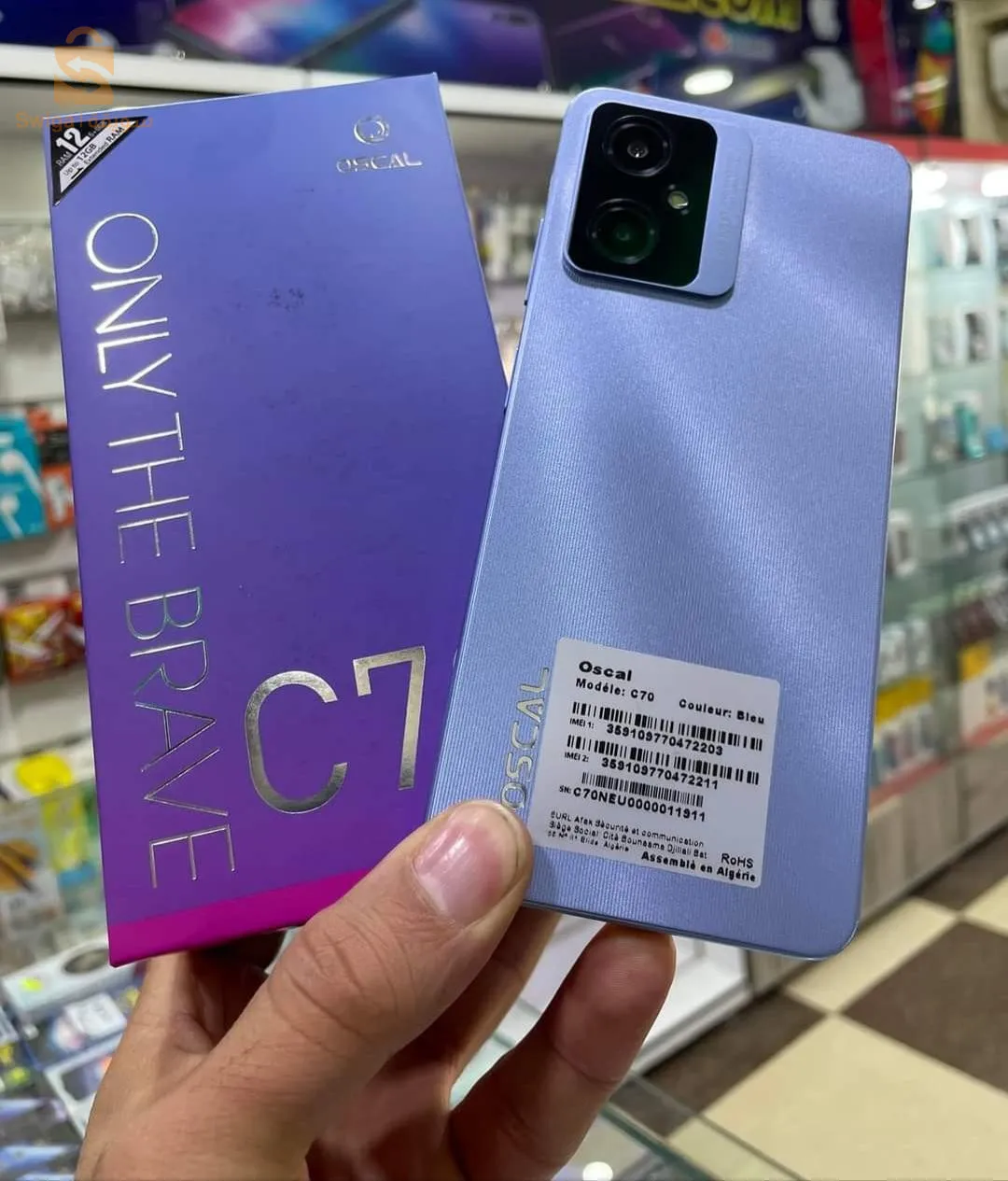 Téléphone  oscal c7