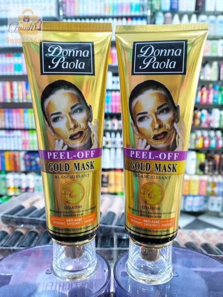 Donna Paola Gold mask$🤍🤍