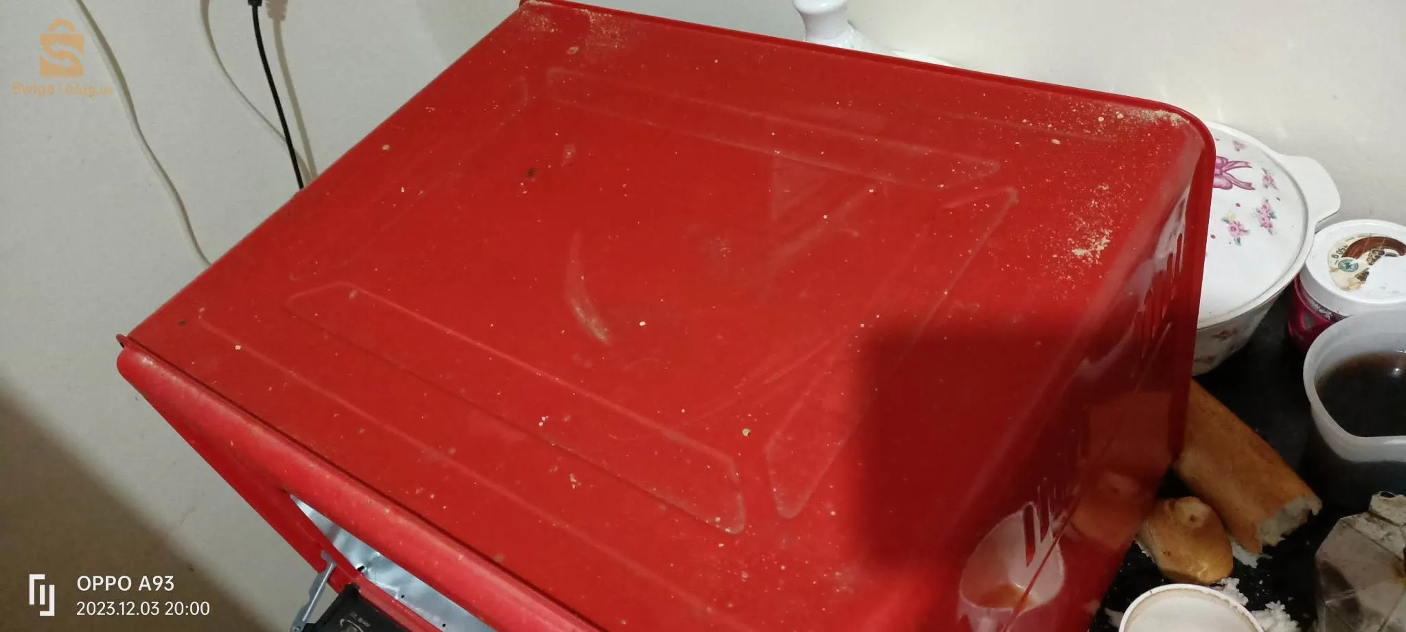 جديد لم يستعمل من قبل+رواحة داخلية+2شعلة فوق و تحت