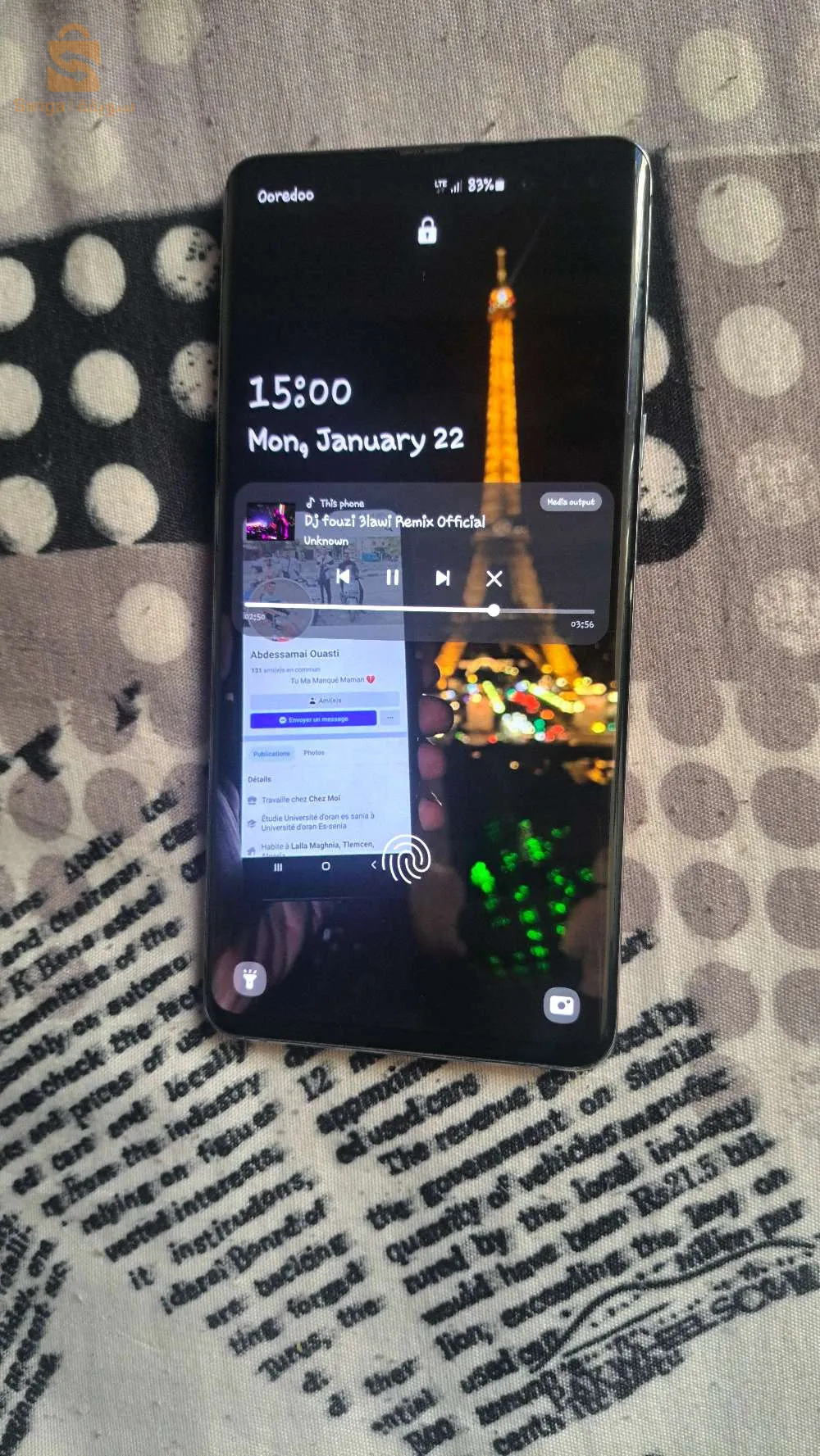 😍 Samsung | Galaxy S10 5G 😍☺️
⭐️ Ram 8 | ⭐️ | Memoire 128 ⭐️
🎩 Dissponible 
Num: 0561355415