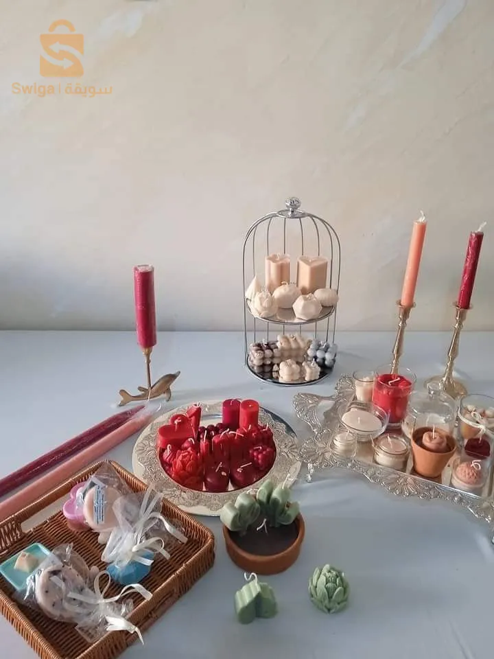 بوكسات شموع معطرة مهدئة/بوكسات استحمام