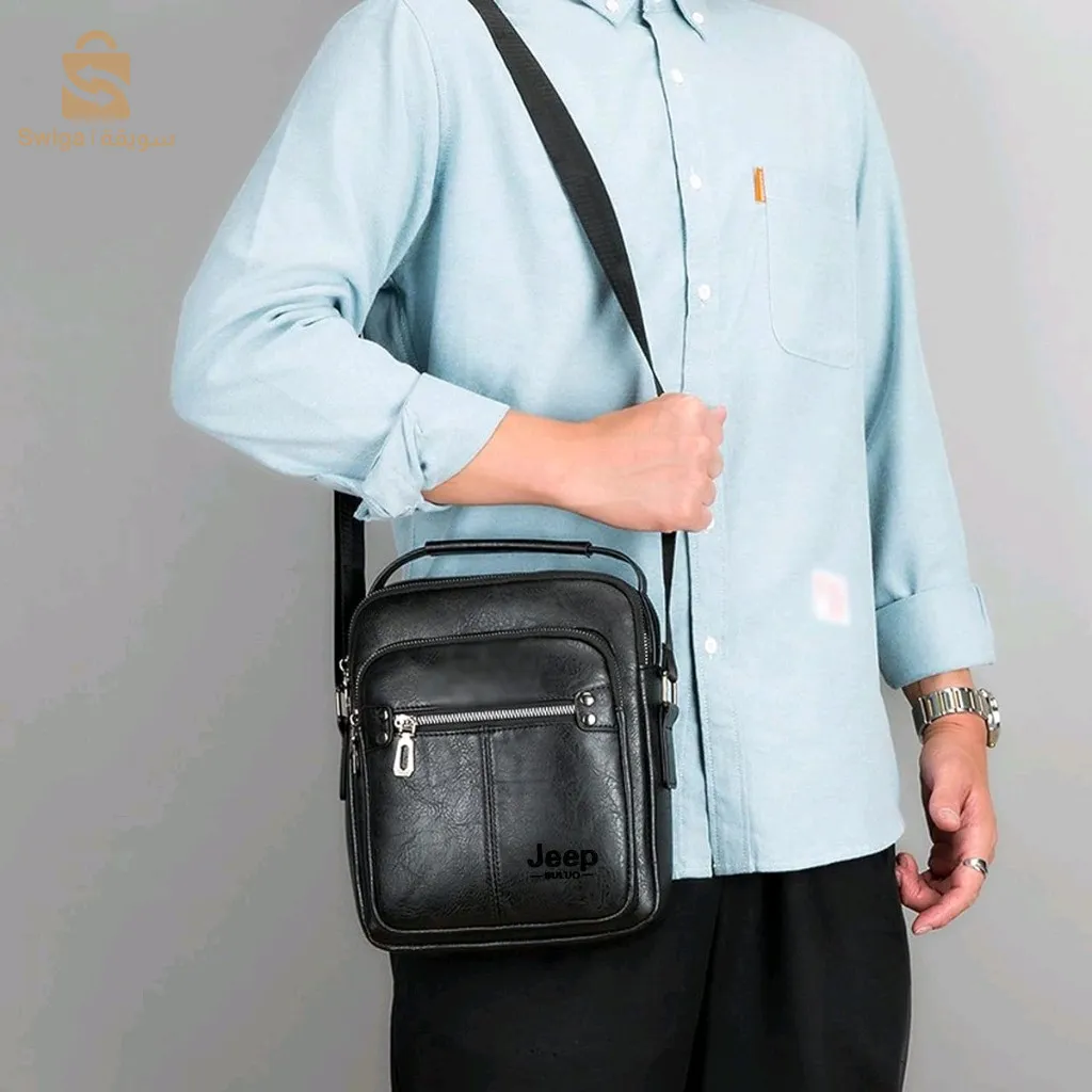 حقيبة سرج جيب V4 من الجلد المقاوم للماء ومتعددة الجيوب بسعة كبيرة$👍