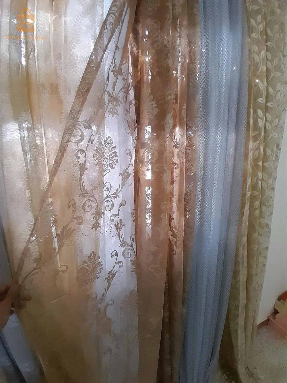 ستائر منزلية من الورشة