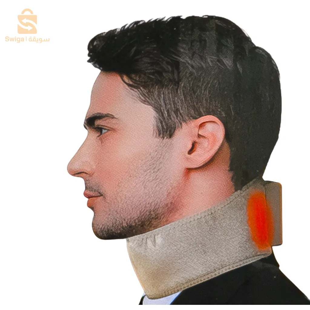 Écharpe chauffante de massage des vertèbres cervicales - وشاح المسخن لتدليك الفقرات العنقية$👍